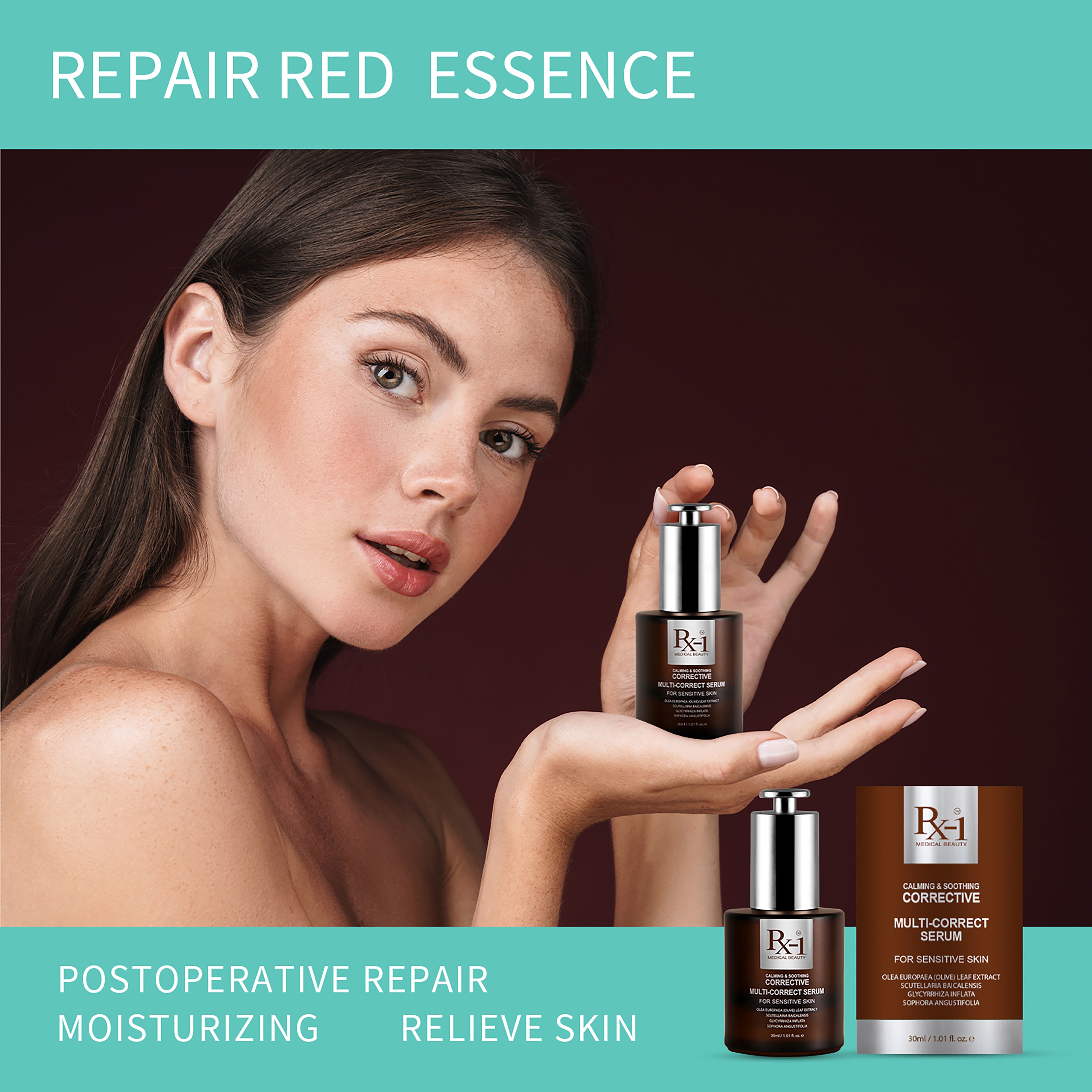 Calming & Soothing Multi-Correct Serum Repair red blood cells, suitable for all skin types (except sensitive skin)