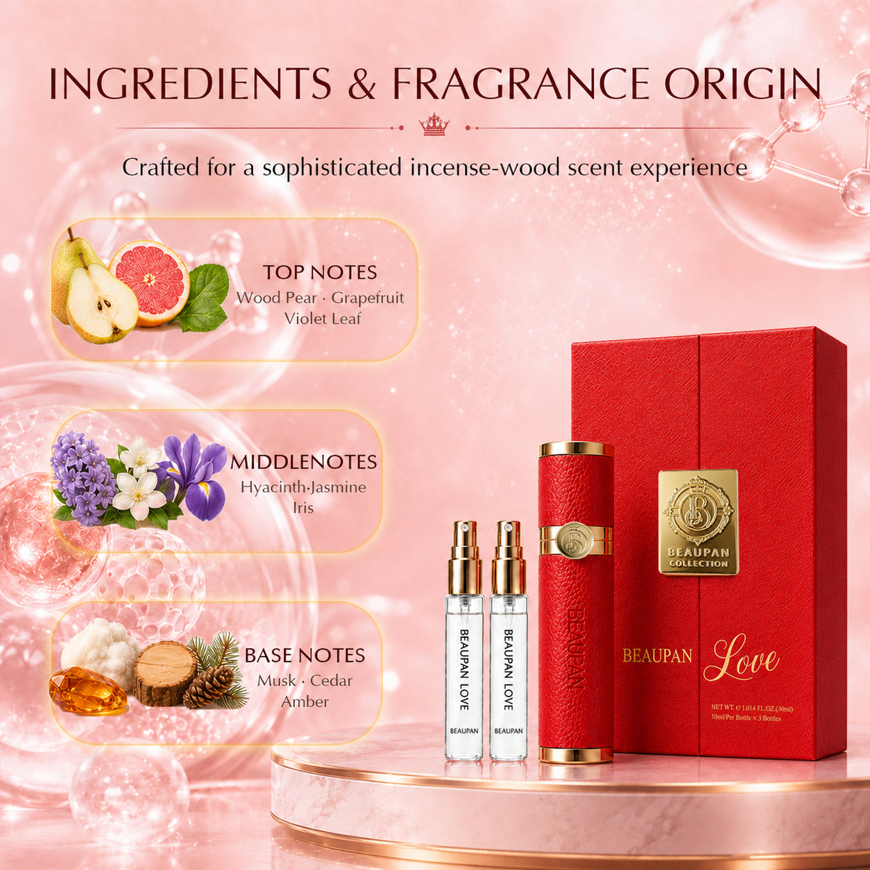 BEAUPAN Love Travel Size Perfume 30ml