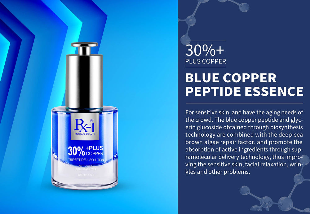 
                  
                    30% +Plus Copper Anti-Aging  Skin Stabilzer Anti-aging, antioxidant, anti-wrinkle, soothing, firming, suitable for all skin types (except sensitive skin)
                  
                